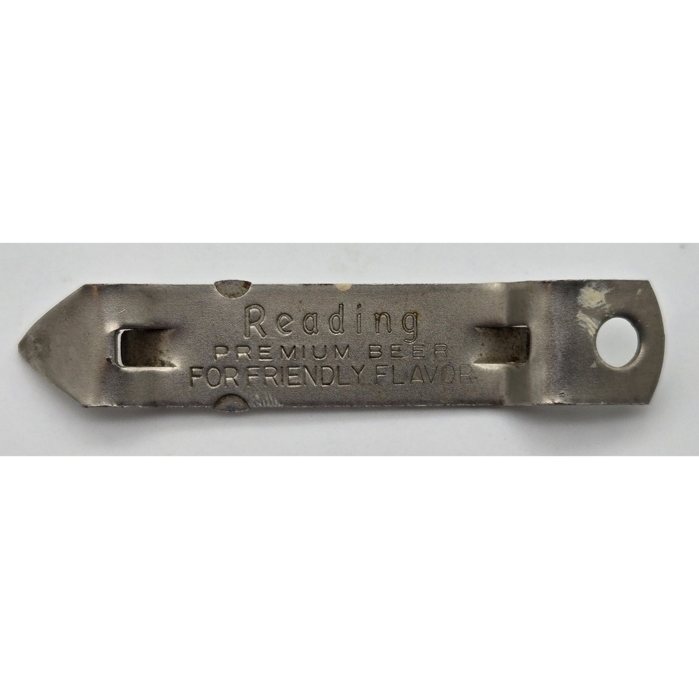 Reading Premium Beer Bottle Opener EKCO Chicago Vintage‎ Metal Tool